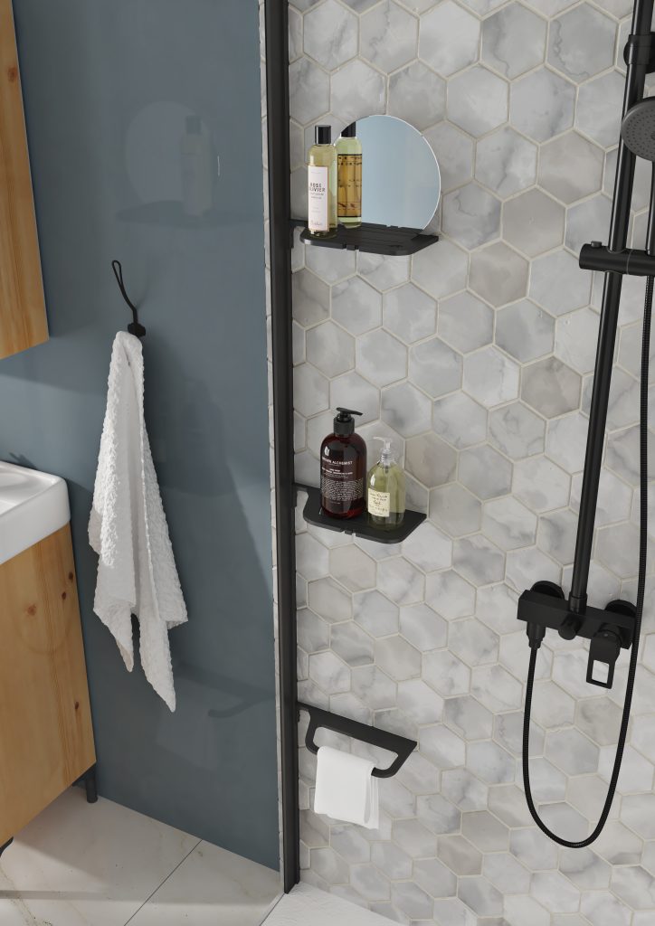 trio tablette à coin, augementer la valeur maison